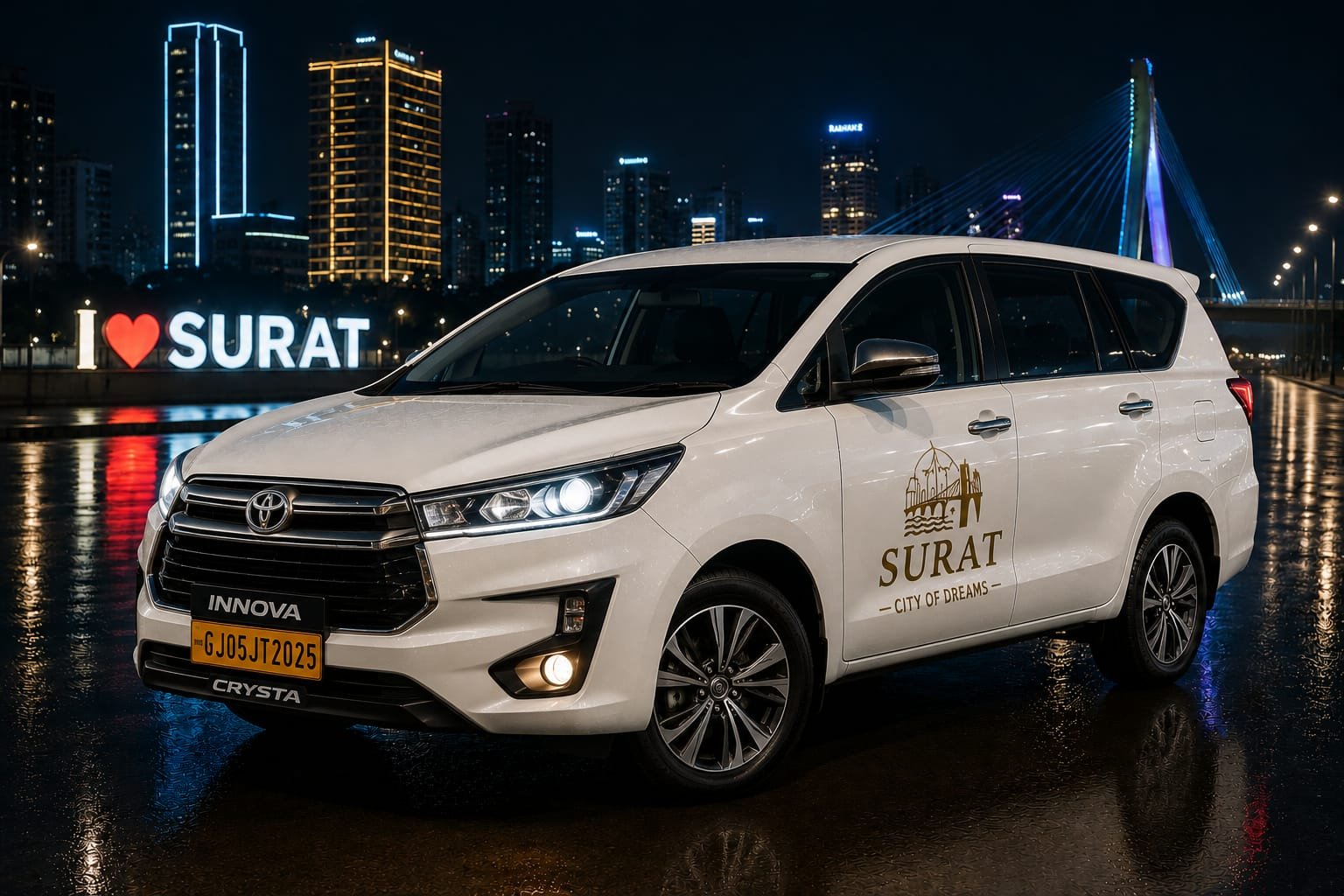Innova Crysta Cab Surat